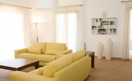 Guest room fully furnished.
