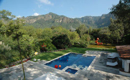 Second view of the pool