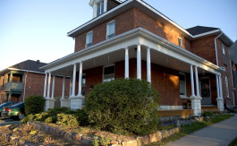 House view from the sideway.
